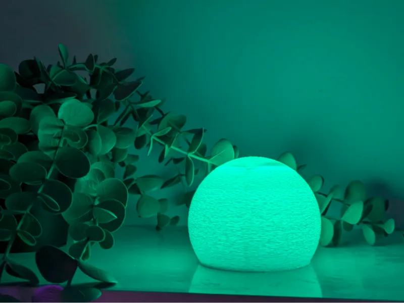Creative Fuzzy Skin Lampe
