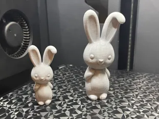 Der Niedlicher Frechdax (Hase)