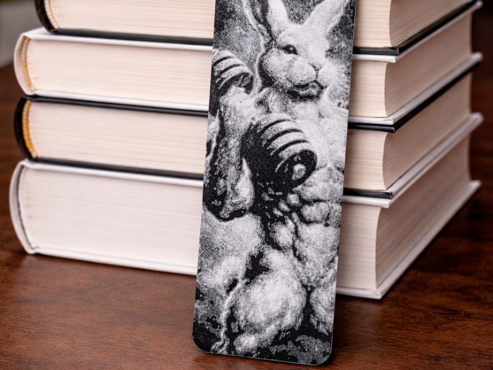 Iron Bunny Bookmark