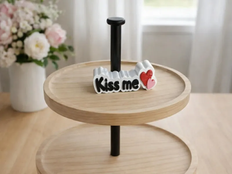 Kiss me Mini Valentines Day Sign