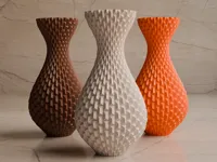 Vase à motif rectangulaire — photo 2