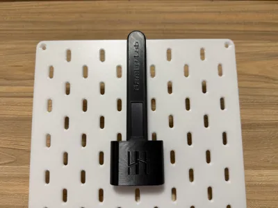 BambuLab Scraper Base for IKEA SKADIS Pegboard