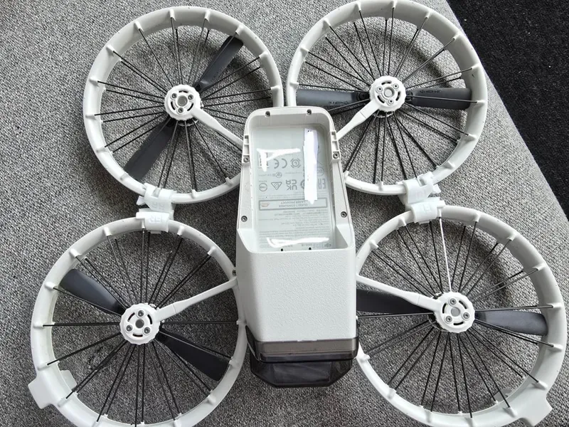 Dji flip Shock Absorption and antifolding brackets
