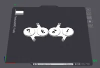 Upright Orientation (2-color), 0.16mm layer, 2 walls