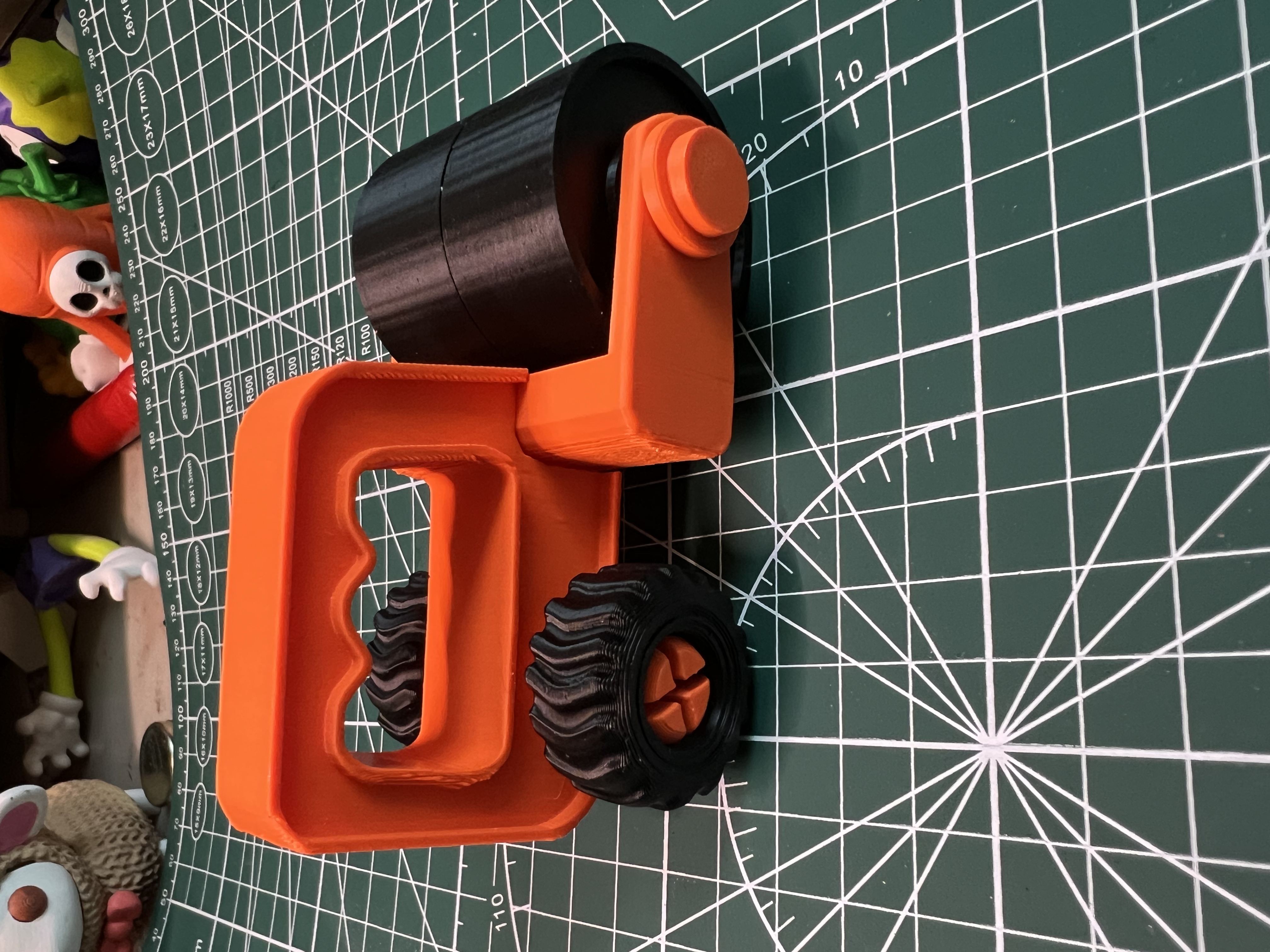 Miniatura 1 do modelo 3D 沙滩工程车第二弹——压路机，挖掘机，萌娃的梦中情车