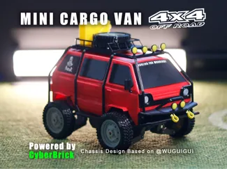 Mini Cargo Van RC body-based on wuguigui