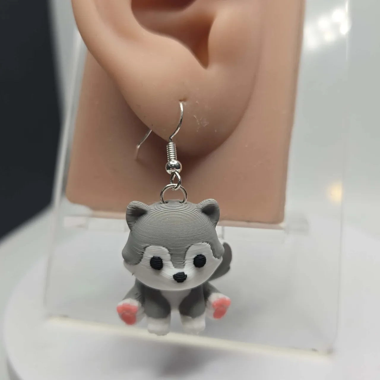 Wolf Hanger Earrings view 2
