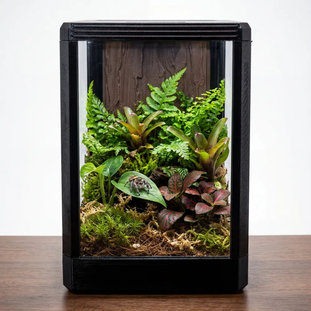 JUMPING SPIDER TERRARIUM MINI - Free 3D Print Model - MakerWorld