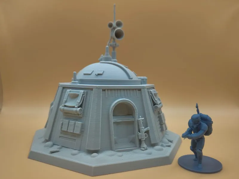 Imperial Comms  Bunker - SW: Legion Terrain (32mm)