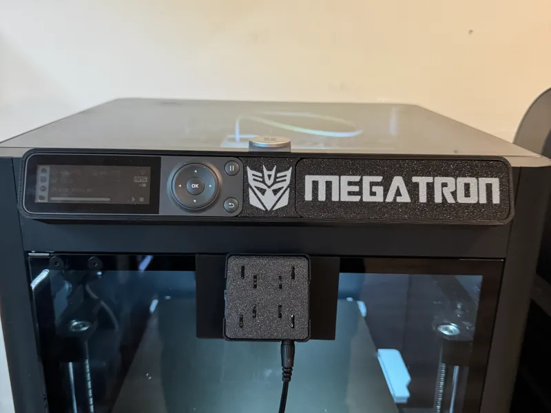 Megatron Bu Name Plate
