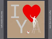 Der Maler / I Love You / 3-Farben