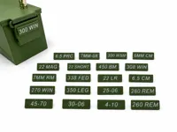 AMMO CAN TAGS ON SEPERATE PLATES