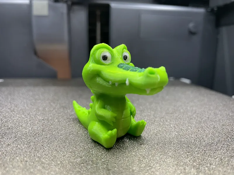 Cute Little Crocodile Figure