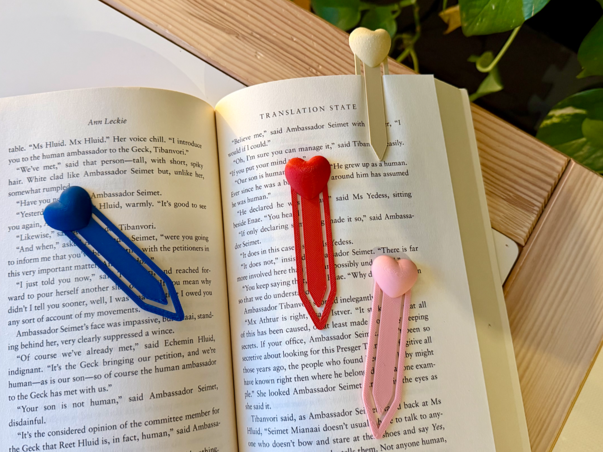 Heart bookmark