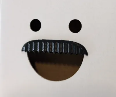 Mustache Clip For IKEA TJABBA magazine file