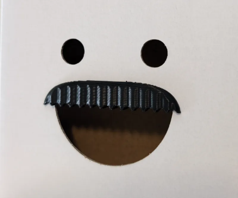 Mustache Clip For IKEA TJABBA magazine file