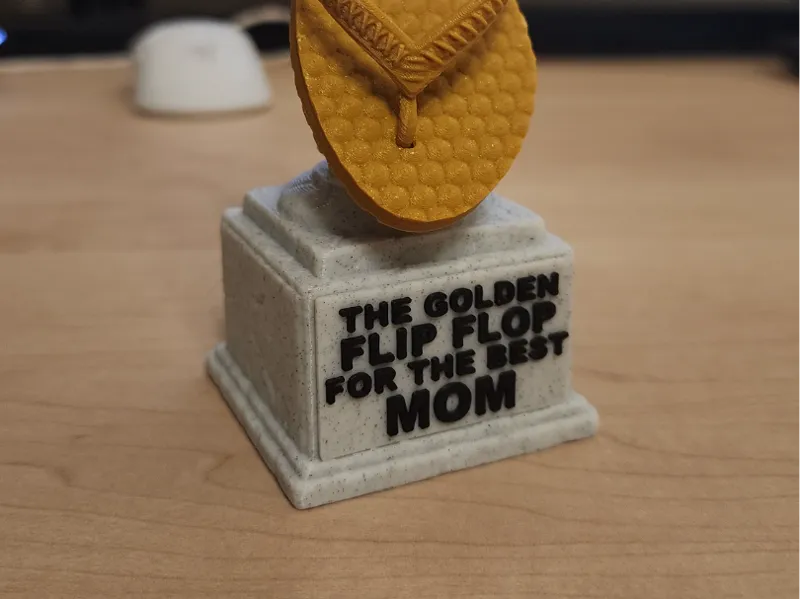 Golden Chancla for Mothers Day
