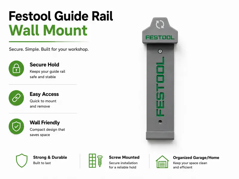 Festool Guide Rail Wall Mount