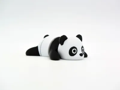 Flexi Panda - Articulated Keychain
