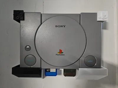 Playstation 1 Wall Mount