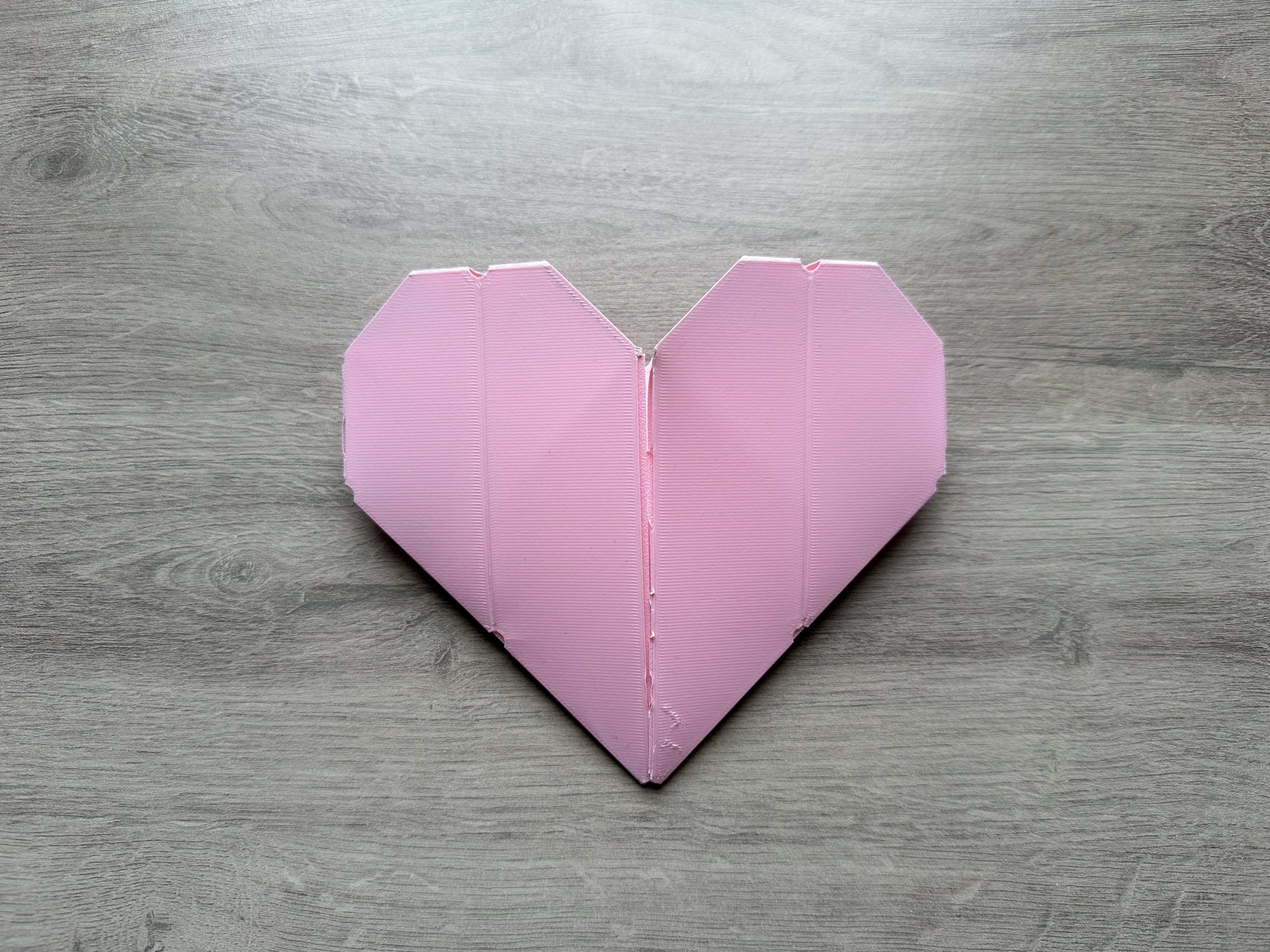 Miniatura 2 do modelo 3D Foldable Origami Heart