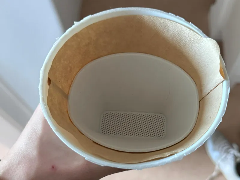Trichter für Kaffeefilter + Zusatz Innenfilter
