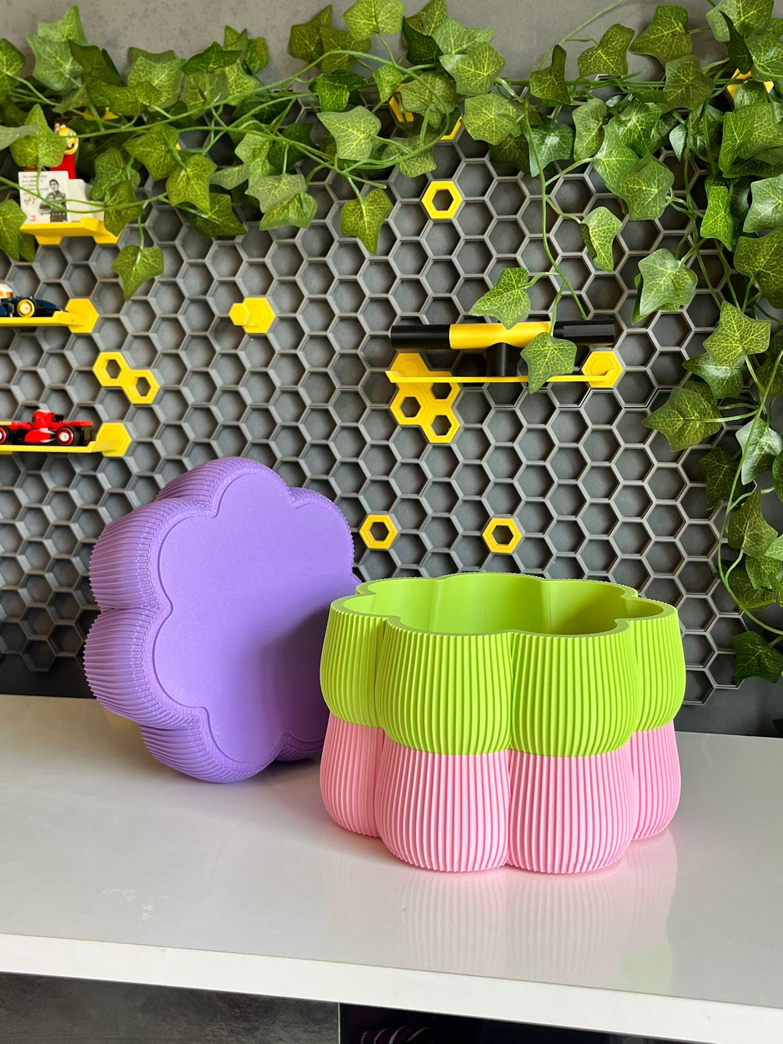 Organizador de escritorio apilable — imagen 3 de impresión 3D