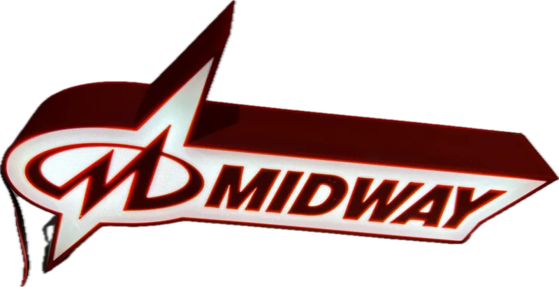 Midway Arcade Sign - LED Strip Light