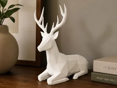 deer decoration christmas modern decor