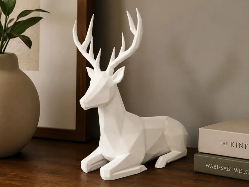 deer decoration christmas modern decor