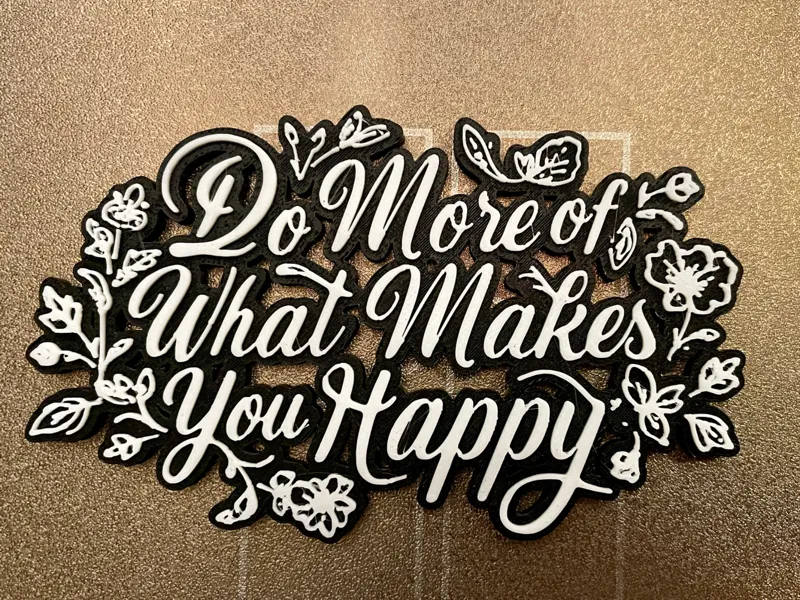 Do More of What Makes You Happy - fridge magnet