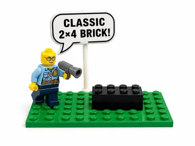 Toy brick 2x4