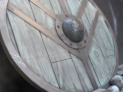 Viking Inspired Kattegat Shield