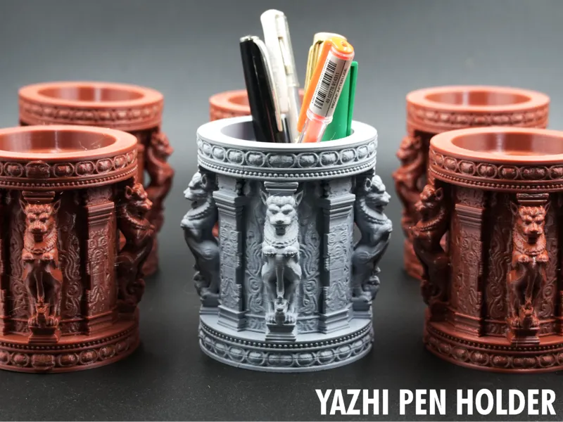 Yazhi | Guardian Lion Pen holder