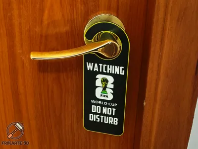FIFA World Cup 2026 Door Hanger – Do Not Disturb!