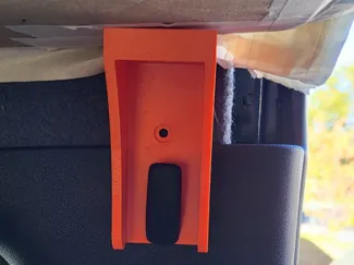 Sprinter van overhead - cab shelf bracket rear