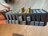 22long rifle ammo box with LIFTING UNITS.