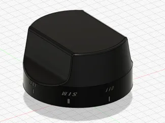 Stove knob (gas)