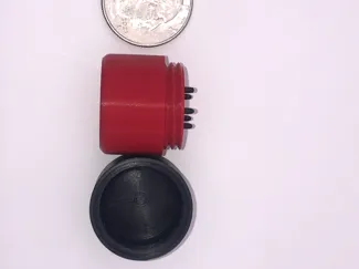 Cylindrical Kindle Scribe Spare Pen Tip Organizer