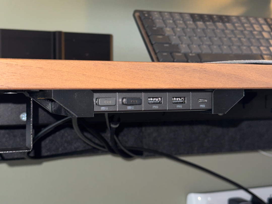 KVM Switch Under Desk Mount