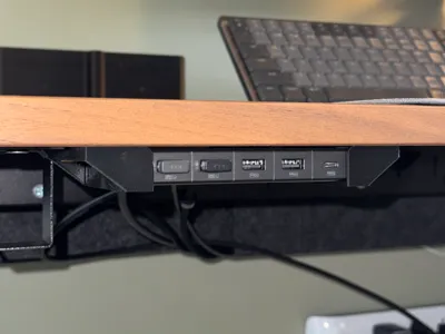 KVM Switch Under Desk Mount