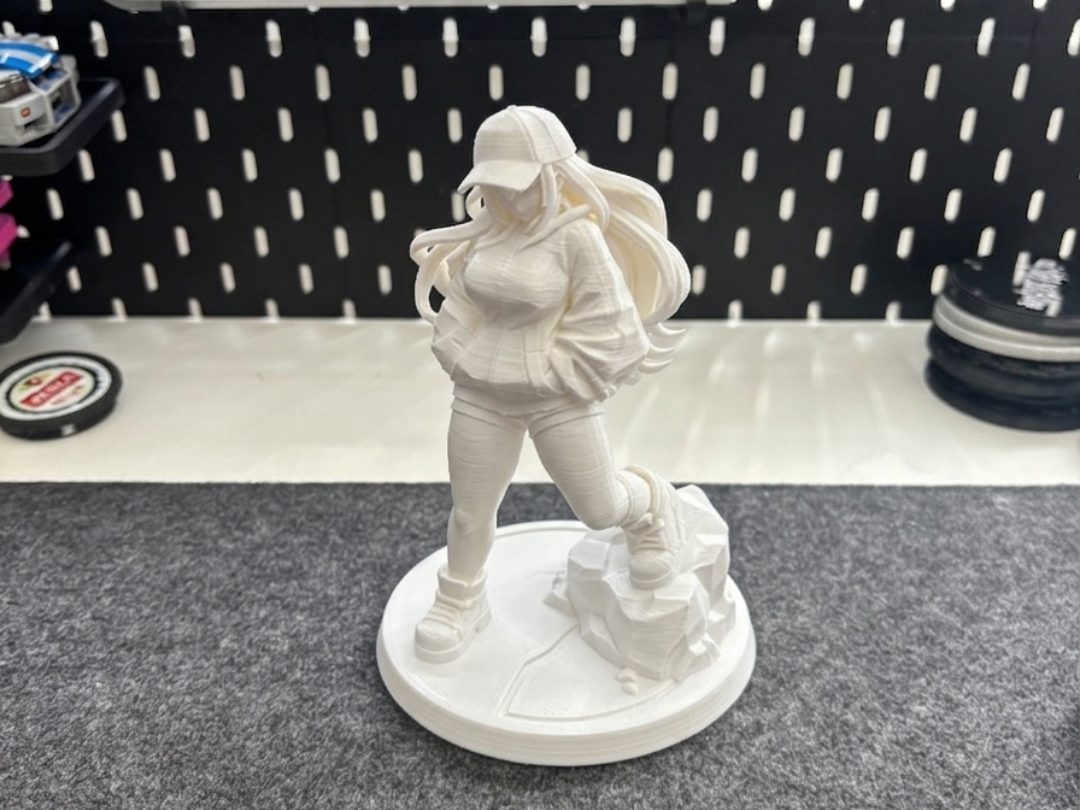 Streetwear Anime Girl in Cap | Urban Style