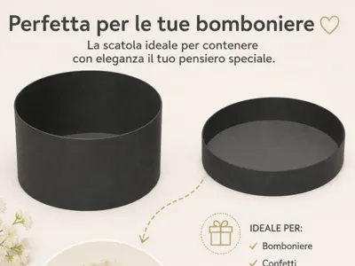 Cylindrical Party Favor Box