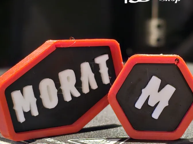 Morat - Llaveros 3D
