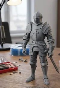 Chevalier en armure — photo 2