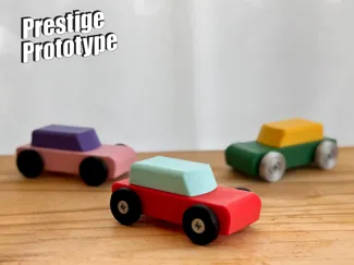 Minimalist Toy Car 01 - Sedan
