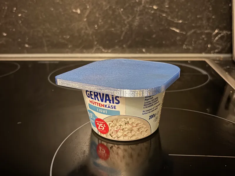 Gervais Hüttenkäse Deckel