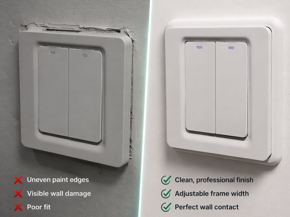 Parametric Wall Switch Spacer Fix Wall Imperfetcio