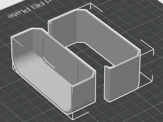 Fnirsi HS-02A BOX Halterung für IKEA Skådis