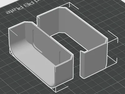 Fnirsi HS-02A BOX Mount for IKEA Skådis
